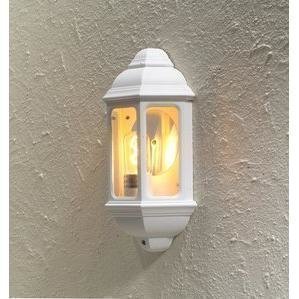 Konstsmide Ulkoseinävalaisin 7011-250 Cagliari valkoinen matta