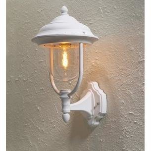 Konstsmide Ulkoseinävalaisin 7223-250 Parma valkoinen matta yläsuunta