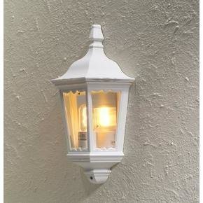 Konstsmide Ulkoseinävalaisin 7229-250 Firenze valkoinen matta pidikkeetön