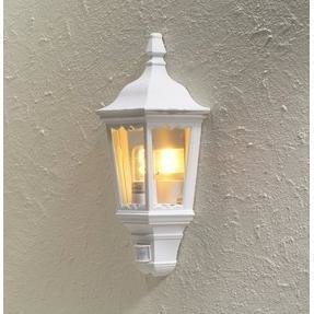 Konstsmide Ulkoseinävalaisin 7230-250 Firenze valkoinen liiketunnistimella pidikkeetön