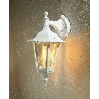 Konstsmide Ulkoseinävalaisin 7231-250 Firenze valkoinen matta alasuunta