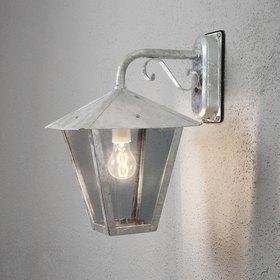 Konstsmide Ulkoseinävalaisin Benu 435-320 260x320x430 mm alasuunta sinkitty teräs