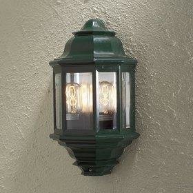 Konstsmide Ulkoseinävalaisin Cagliari 7238-600 220x130x380 mm iso vihreä