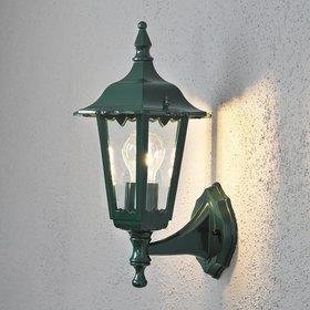 Konstsmide Ulkoseinävalaisin Firenze 7232-600 190x220x360 mm pieni yläsuunta vihreä
