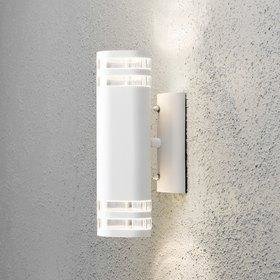 Konstsmide Ulkoseinävalaisin Modena 7516-250 90x145x285 mm ylös/alas valkoinen