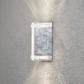 Konstsmide Ulkoseinävalaisin Modena 7518-320 130x115x240 mm ylös/alas sinkitty teräs