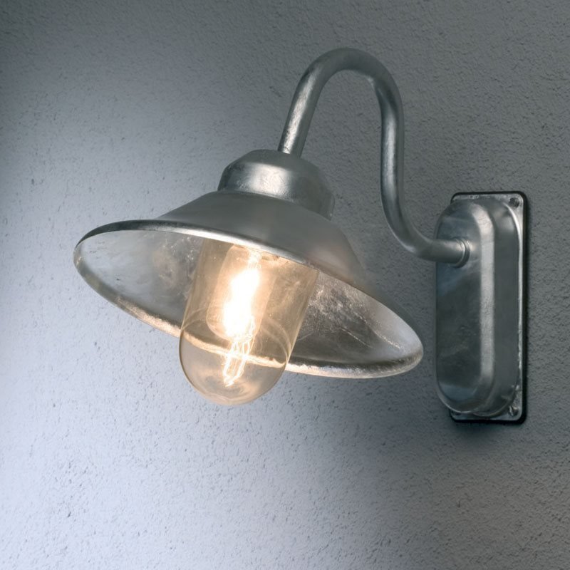 Konstsmide Vega Seinävalaisin Hopea