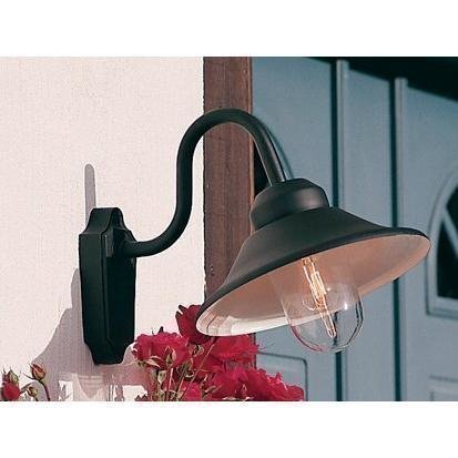 Konstsmide Vega ulkoseinävalaisin (musta) 556-750