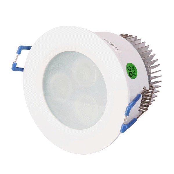 LED-alasvalo LED-023 9W 600lm IP54 Ø 80x55 mm valkoinen
