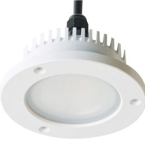 LED-alasvalo Slim IP65 20W 4000K 1030 lm Ø 195x77 mm valkoinen