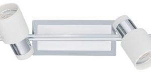 LED-kattospotti Davida 780x70 mm 4-osainen valkoinen/kromi