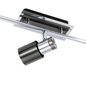 LED-kattovalaisin Davida 1 580x70 mm 3-osainen musta/nikkeli