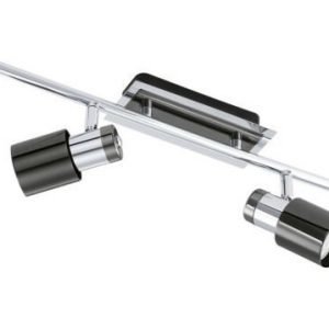 LED-kattovalaisin Davida 1 780x70 mm 4-osainen musta/nikkeli