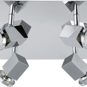 LED-kattovalaisin Zabella 4-osainen kromi