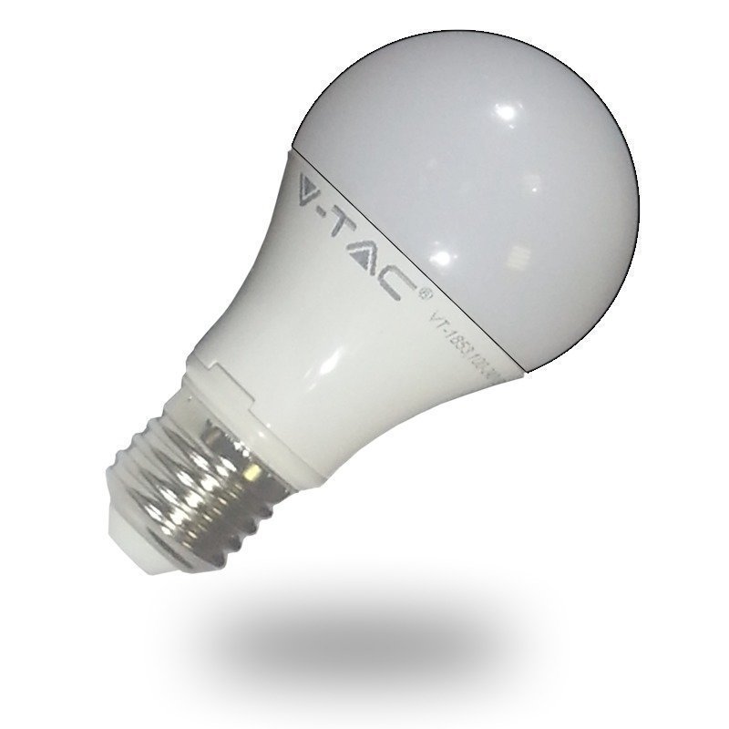 LED-lamppu A60 V-TAC VT-1853 10W 230V 2700K 806lm IP20 Ø 60mm