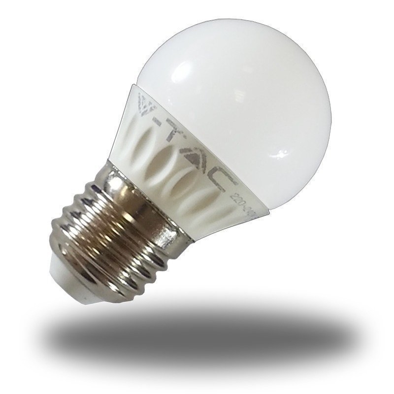 LED-lamppu G45 Pallo V-TAC VT-1830 4W 230V 2700K 320lm IP20 Ø 45mm