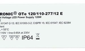 LED-liitäntälaite Triton 120W OTE IP64 12/230V 258x52x45 mm