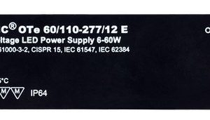 LED-liitäntälaite Triton 60W OTE IP64 12/230V 241x43x30 mm