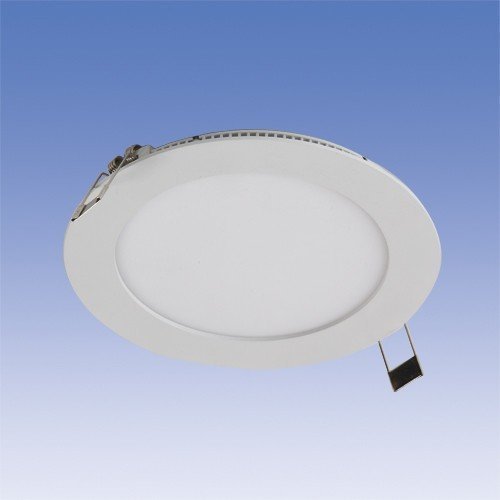 LED-paneeli Velox ALSD180PU IP44 11W/840 LED VA Ø 180 mm valkoinen