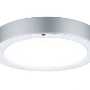 LED-plafondi Smooth Ø 210x35 mm mattakromi/valkoinen