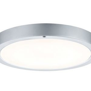 LED-plafondi Smooth Ø 300x35 mm mattakromi/valkoinen