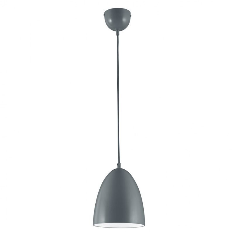 LED-riippuvalaisin Aubergine Ø 190x1300 mm harmaa/valkoinen