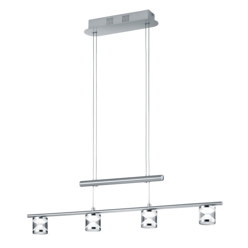 LED-riippuvalaisin Cassini 700x80x1600 mm 4-osainen harjattu teräs