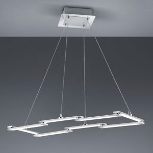 LED-riippuvalaisin Damon 800x290x1500 mm harjattu alumiini
