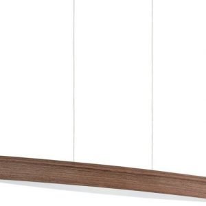 LED-riippuvalaisin Fornes 970x85x1100 mm pähkinä/valkoinen