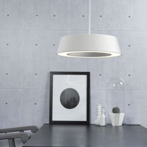 LED-riippuvalaisin Orbit Ø 360x350 mm valkoinen