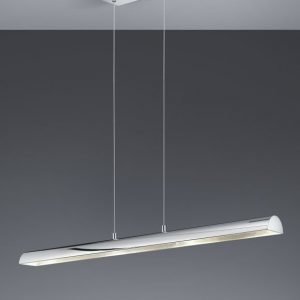 LED-riippuvalaisin Ramiro 1000x85x1500 mm kromi/hopea