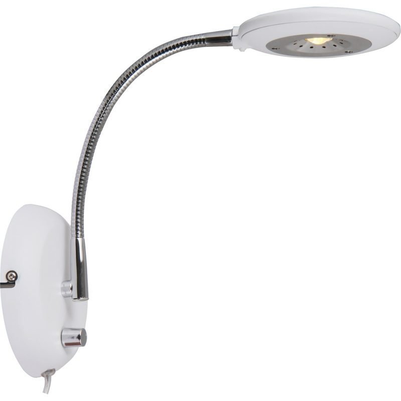 LED-seinävalaisin Aneta Moto 130x360x300 mm valkoinen