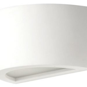 LED-seinävalaisin Arte Kaareva 13W 3000K 800lm 245x122x90 mm valkoinen