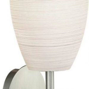 LED-seinävalaisin Batista 3 120x345 mm valkoinen/harjattu teräs