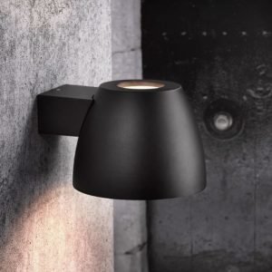 LED-seinävalaisin Bell 200x250x150 mm ylös/alas musta