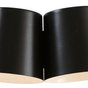 LED-seinävalaisin Bin 300x190x140 2-osainen mm musta