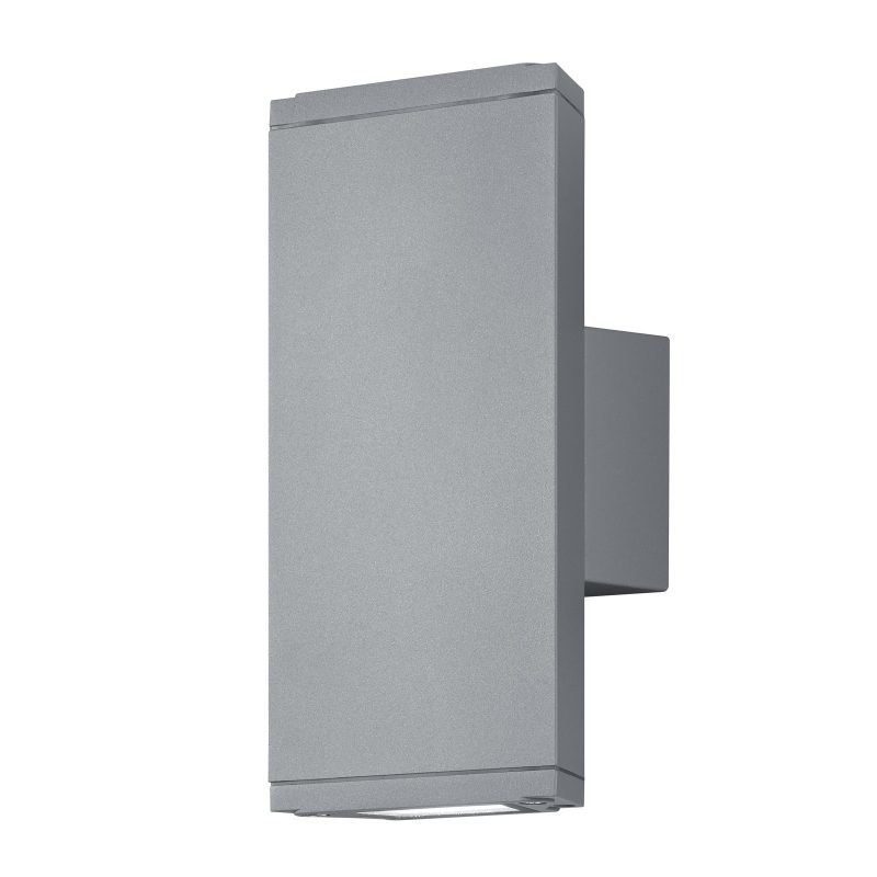 LED-seinävalaisin Colorado 90x65x200 mm ylös/alas titaani