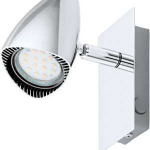 LED-seinävalaisin Corbera 1x3W kromi keinukytkin