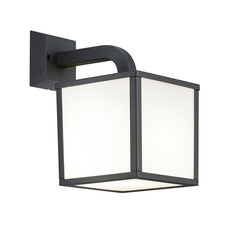 LED-seinävalaisin Cubango 180x270x280 mm antrasiitti
