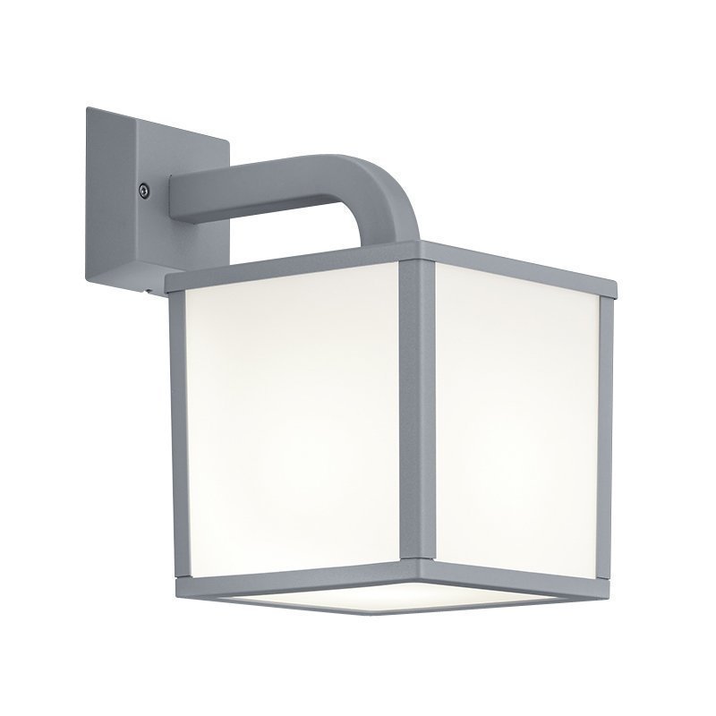 LED-seinävalaisin Cubango 180x270x280 mm titaani