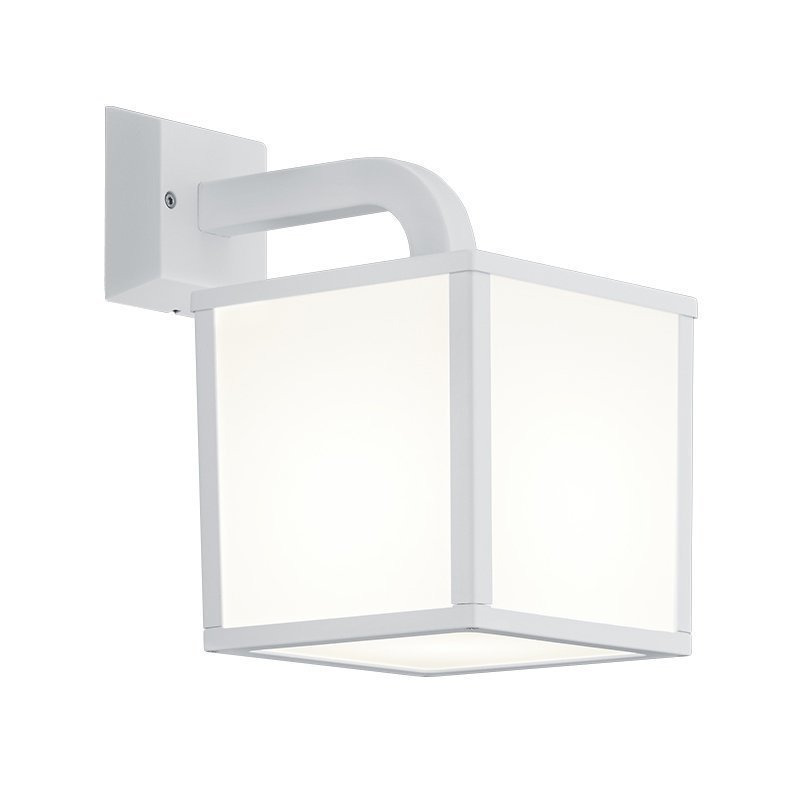 LED-seinävalaisin Cubango 180x270x280 mm valkoinen