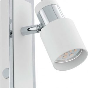 LED-seinävalaisin Davida 165x70 mm valkoinen/kromi