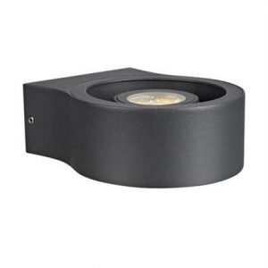 LED seinävalaisin Direct musta IP44