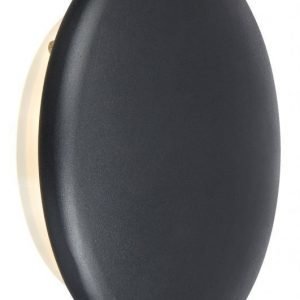 LED-seinävalaisin Discus Ø 210x70 mm harmaa