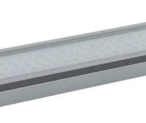 LED-seinävalaisin Doja 350x30 mm hopea
