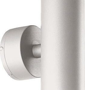 LED seinävalaisin Eklof II 2x8W IP54 hopea