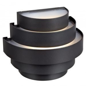 LED-seinävalaisin Etage 190x110x150 mm harmaa