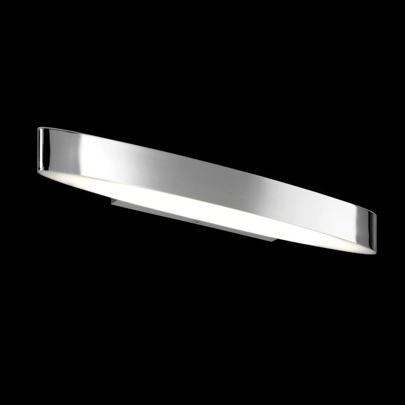 LED-seinävalaisin H2O 2816 500x85x50 mm IP44 kromi