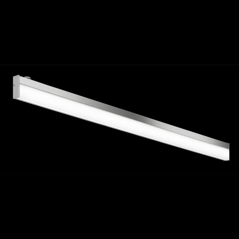 LED-seinävalaisin H2O 2817 1200x25x70 mm IP44 kromi