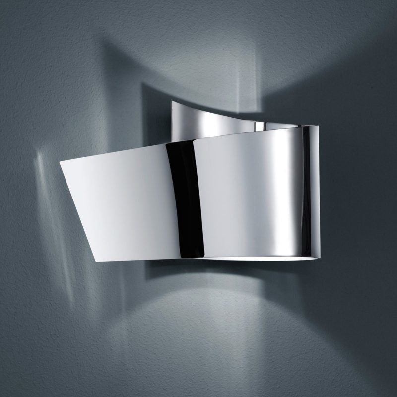 LED-seinävalaisin H2O 2822 200x95x120 mm IP44 kromi